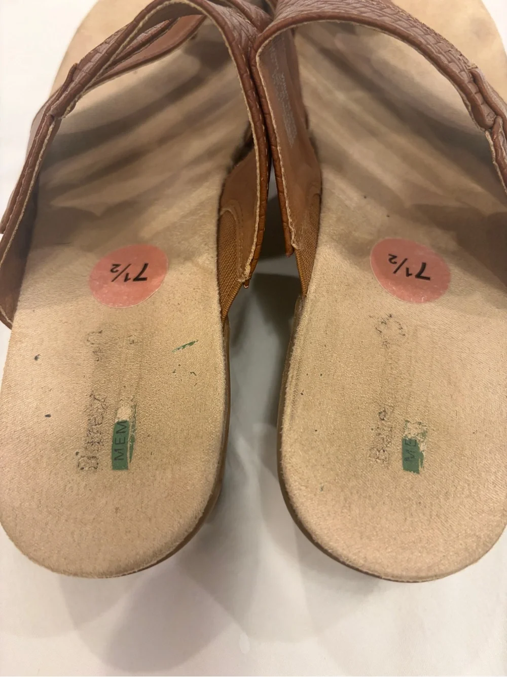 BareTraps brown leather